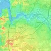 City of Canning topographic map, elevation, terrain