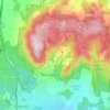 Mount Macedon topographic map, elevation, terrain