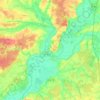 71350 topographic map, elevation, terrain