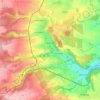 Hergisdorf topographic map, elevation, terrain