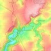 Grundsteinheim topographic map, elevation, terrain