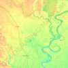 Desha County topographic map, elevation, terrain