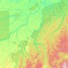 Borba topographic map, elevation, terrain