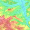 Honhardt topographic map, elevation, terrain