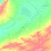 Nawa topographic map, elevation, terrain
