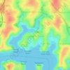 Connells Point topographic map, elevation, terrain