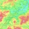 95615 topographic map, elevation, terrain