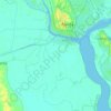 Southern District topographic map, elevation, terrain