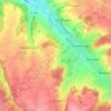 Grentzingen topographic map, elevation, terrain