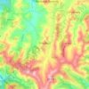 Trisobbio topographic map, elevation, terrain