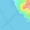 Hå topographic map, elevation, terrain