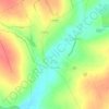 Chkalove topographic map, elevation, terrain