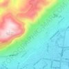 As-Salihiya Municipality topographic map, elevation, terrain
