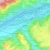 Ingelheim am Rhein topographic map, elevation, terrain