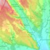 Bad Blumau topographic map, elevation, terrain