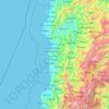 Ilocos Sur topographic map, elevation, terrain
