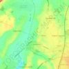 Iron Acton topographic map, elevation, terrain