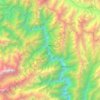 甘登乡 topographic map, elevation, terrain