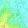 Ronsele topographic map, elevation, terrain