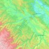 Municipio Guanay topographic map, elevation, terrain