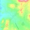 Kennedy Meadows topographic map, elevation, terrain