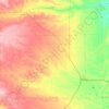 Box Butte County topographic map, elevation, terrain