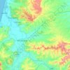 Parroquia Rocafuerte topographic map, elevation, terrain