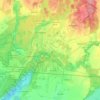 Strausberg topographic map, elevation, terrain