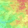 Nedlitz topographic map, elevation, terrain