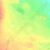 بني مهيرة الشرقية topographic map, elevation, terrain