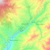 Peñaherrera topographic map, elevation, terrain