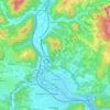 Gratkorn topographic map, elevation, terrain