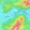 Val de Chaise topographic map, elevation, terrain