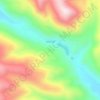 Missoula County topographic map, elevation, terrain