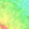 Genneton topographic map, elevation, terrain