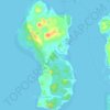 Ilha de Maré topographic map, elevation, terrain