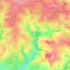 La Cellette topographic map, elevation, terrain