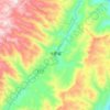 太原镇 topographic map, elevation, terrain