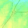 Avard topographic map, elevation, terrain