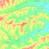 Filottrano topographic map, elevation, terrain