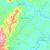Belo Oriente topographic map, elevation, terrain