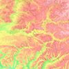 Сумская область topographic map, elevation, terrain