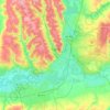 Kursk topographic map, elevation, terrain