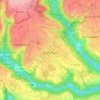 Durlangen topographic map, elevation, terrain