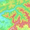 Bois-de-Champ topographic map, elevation, terrain
