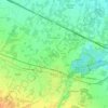 Rubiera topographic map, elevation, terrain