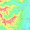Monsano topographic map, elevation, terrain