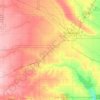 Reno County topographic map, elevation, terrain