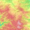 Stiege topographic map, elevation, terrain