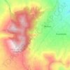 Bolivar topographic map, elevation, terrain